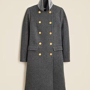 J. Crew Warwick Topcoat in Italian Stadium-cloth Wool Blend
